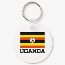 Uganda Flag keychains