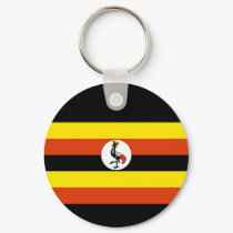 Uganda Flag keychains