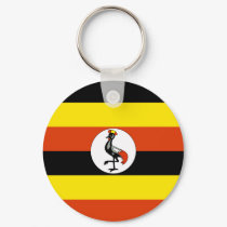 Uganda Flag keychains