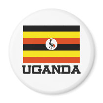 Uganda Flag magnets by tshirtshirts Uganda Flag magnets