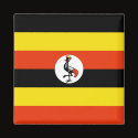 Uganda Flag Magnet
