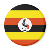 Uganda Flag magnets by coolcountry Uganda Flag magnets