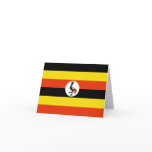 Uganda Flag Notecard
