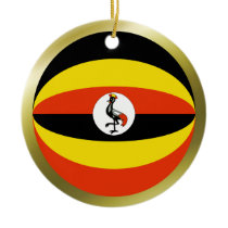Uganda Flag Ornament