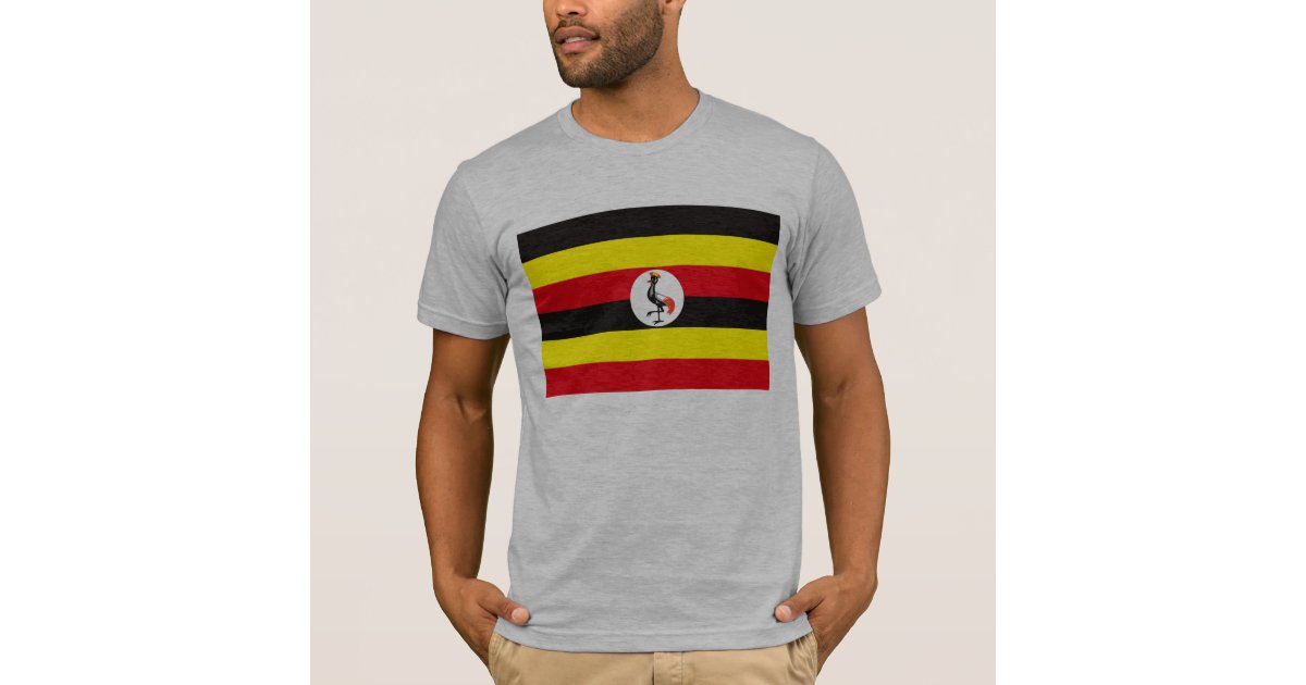 Uganda Flag Tshirt Zazzle
