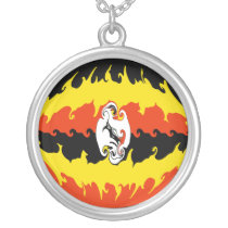 Uganda Gnarly Flag Pendant