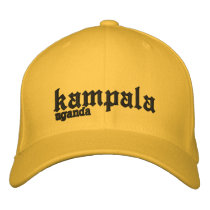 Uganda/ Kampala / hat embroidered hats by AFRICANKOKO Uganda/ Kampala / hat embroidered hats