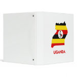 UGANDA MAP binders