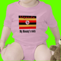 Uganda my mommy's roots t-shirts