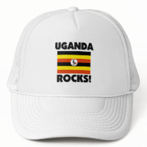 Uganda Rocks hats by flagshirt Uganda Rocks hats