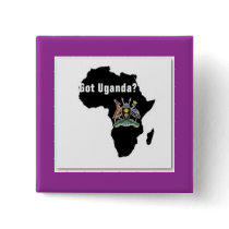 Uganda T-Shirts And Etc buttons by AFRICANKOKO Uganda T-Shirts And Etc buttons