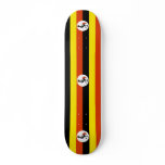 Uganda, Uganda flag Custom Skate Board
