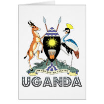 Ugandan Emblem cards