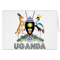 Ugandan Emblem cards
