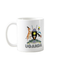 Ugandan Emblem mugs