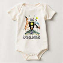 Ugandan Emblem t-shirts