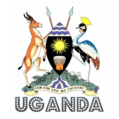 Ugandan Emblem Tshirts by FlagStore