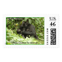 Ugandan Gorillas Postage