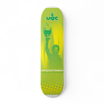 UGC ASHE GREEN skateboards by setonestudio UGC ASHE GREEN skateboards