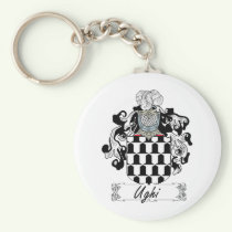 Ughi Family Crest Keychain