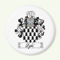 Ughi Family Crest Magnet
