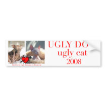 Ugly animals for president bumper stickers by lashnits Ugly animals for president bumper stickers