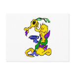 Ugly Armed Alien Post Card