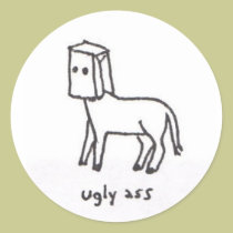 Ugly Ass sticker