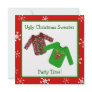Ugly Christmas Sweater Christmas Party Invitations