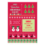 Ugly Christmas Sweater Party Invitation