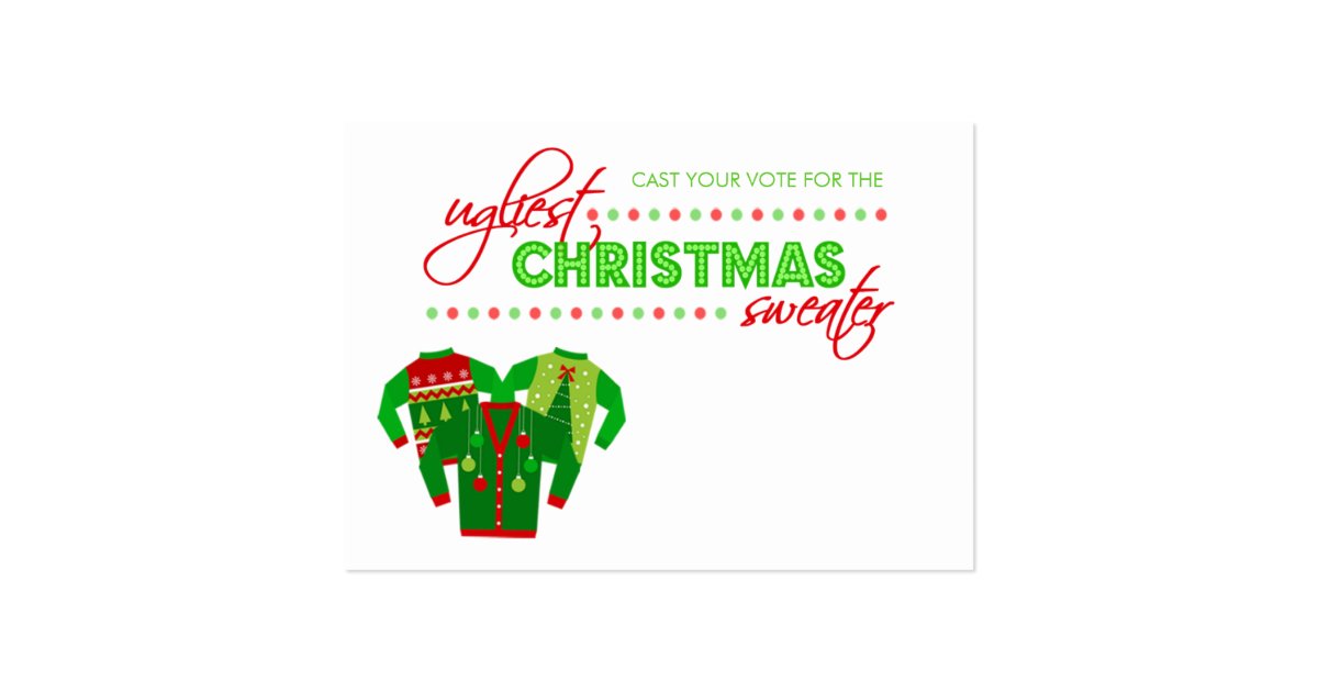 ugly-christmas-sweater-voting-ballot-card-zazzle