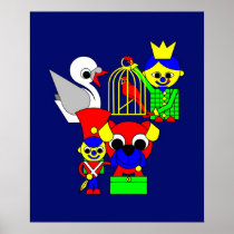 Ugly Duckling, The Tinderbox, and The Nightingale posters