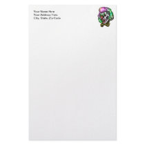 Ugly Evil Clown Personalized Stationery