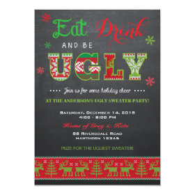 Ugly Sweater Invitation / Ugly Sweater Invite