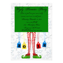 ugly sweater party invitation