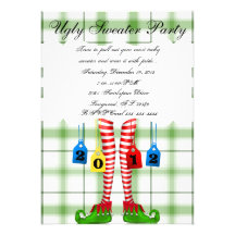 Ugly Sweater Party Invite