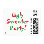 "Ugly Sweater Party!" Postage Stamps
