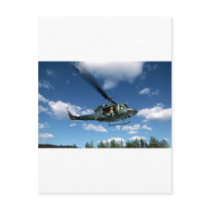 UH1 50 HELICOPTER postcards