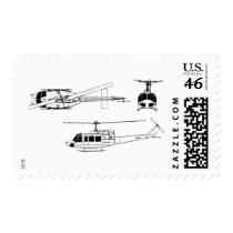 UH1 Huey Blueprint (Iriquois) postage by iflytandemrotor UH1 Huey Blueprint (Iriquois) postage