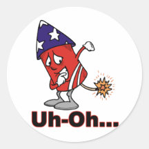 Uh Oh Stickers