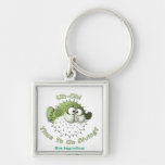 Uh-Oh, Time To Go Diving Key Chain