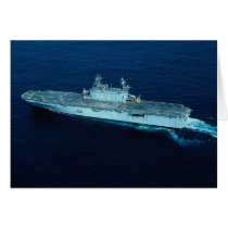 UHA-3 "Belleau Wood", amphibious assault helicopte Greeting Cards