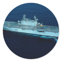 UHA-3 "Belleau Wood", amphibious assault helicopte Round Sticker