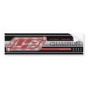 UHB Champion Banner bumpersticker
