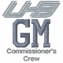 UHB Fantasy Hockey League GM embroidered shirts by unitedhockeyblades UHB Fantasy Hockey League GM embroidered shirts