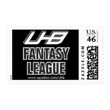 UHB Fantasy Hockey League Postage Stamp