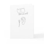 Uhh eww greeting card