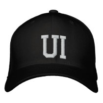UI Stitched FlexFit Hat Embroidered Baseball Caps