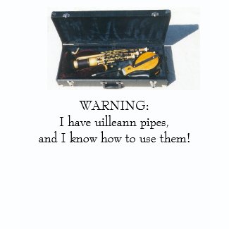 Uilleann pipes shirt