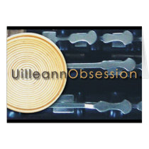 UilleannObsession.com Greeting Card cards